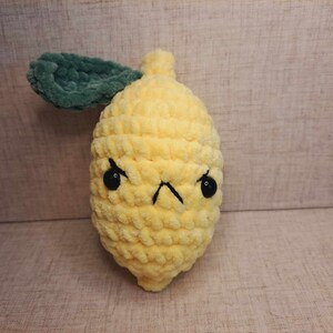 Sour Lemon Crochet Plushie