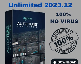 Antares – Auto-Tune Unlimited 2023.13 Full Version for Music Productions Software, Vst Plugins, Pre-activation, Aax Vst3 Vst For Windows