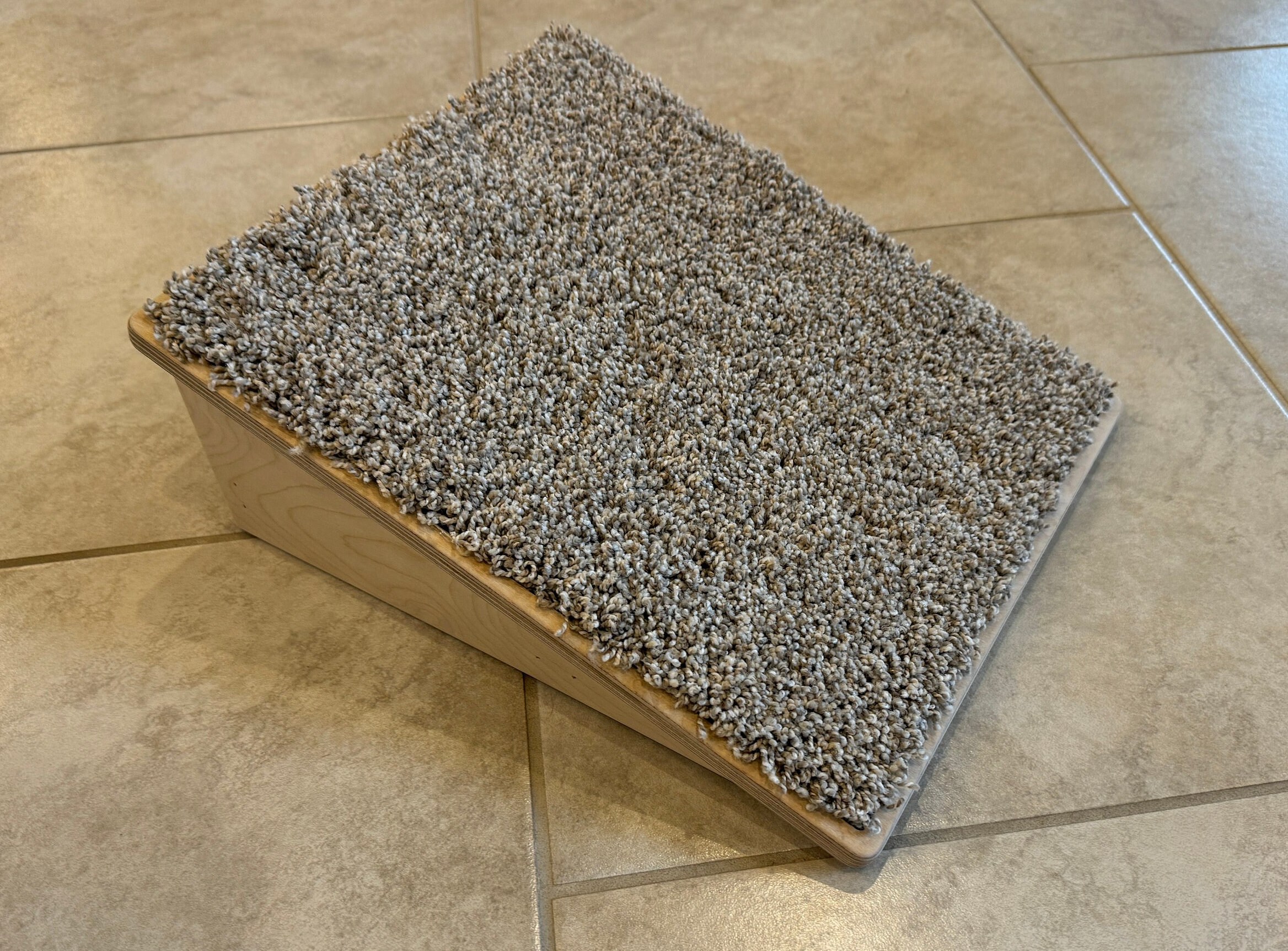 Pet Ramp for Dogs or Cats. Made From Wood With Carpet Inlay. Custom ...