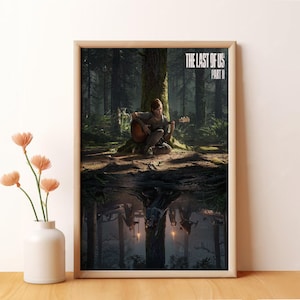 The Last Of Us Poster, Filmposter, Wandkunst, Raumdekoration, Kunstposter für Geschenke, Leinwanddruck