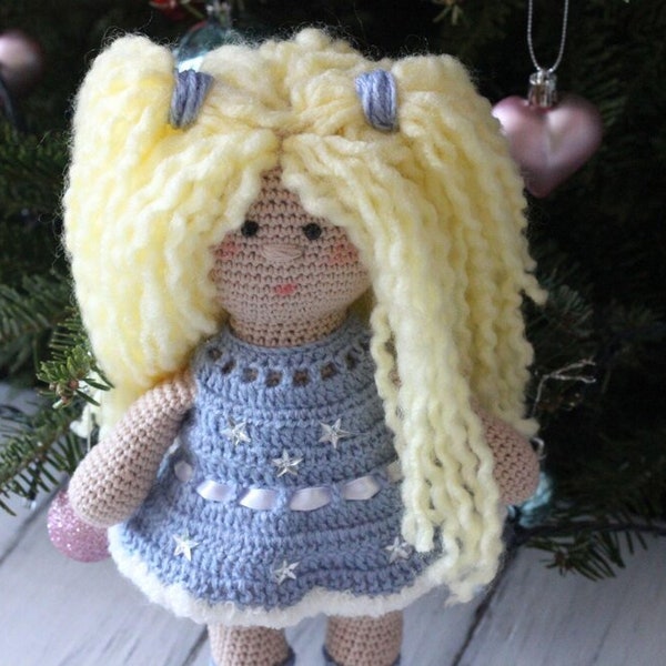 Ellie's Enchantment: Charming Doll Crochet Pattern for Endless Playtime Joy