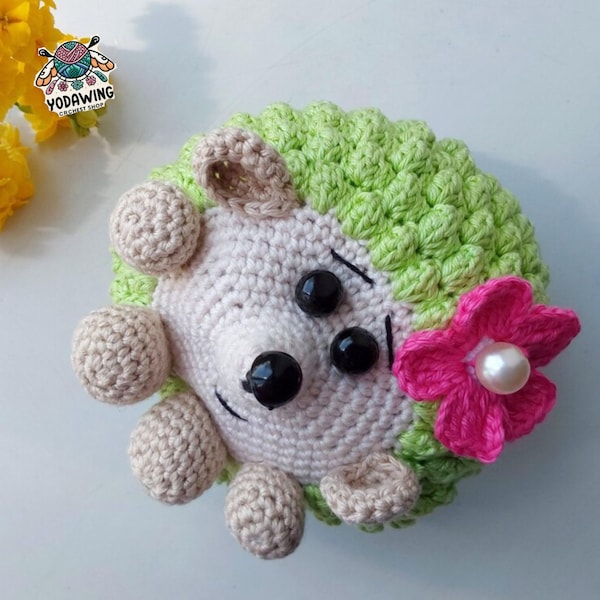 Whiskers & Quills: Adorable Hedgehog Crochet Pattern for Cuddly Delights