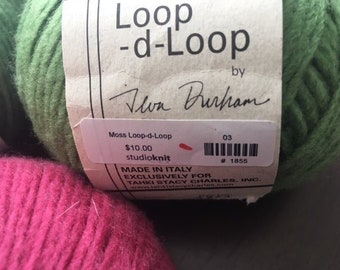 Loop-d-Loop Moss yarn