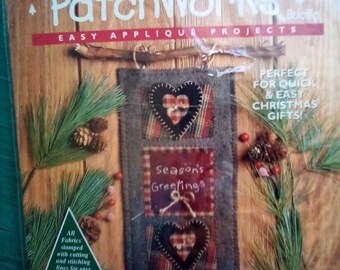 Bucilla Holiday patch works easy applique projects