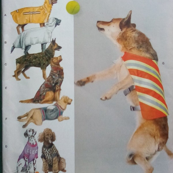 Simplicity pattern 1578 dog clothes