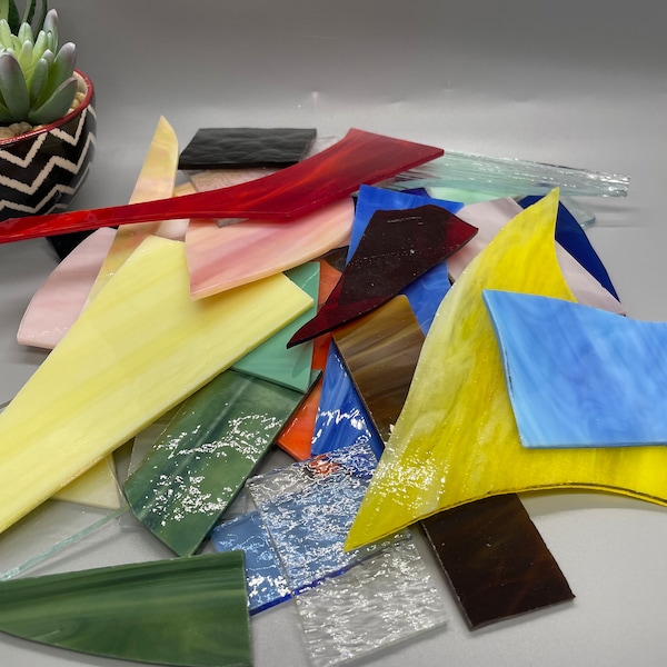 Stained Glass Scraps Etsy