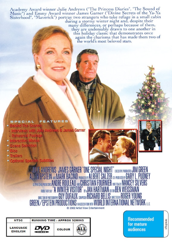 One Special Night, Romance DVD, James Garner, Julie Andrews - Etsy UK