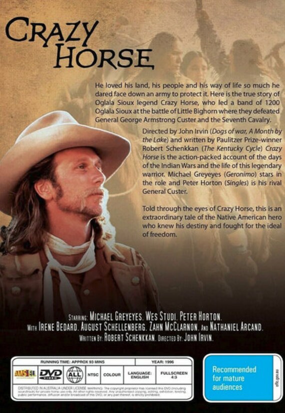 その他 Biography: Crazy Horse [DVD] Crazy Horse, DVD, Western, American Indian - Etsy