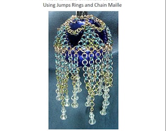 Christmas Ornament Covers 2 Tutorial Ebook, Chain Maille