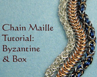Chain Maille Tutorial - Byzantine and Box Weaves / Patterns