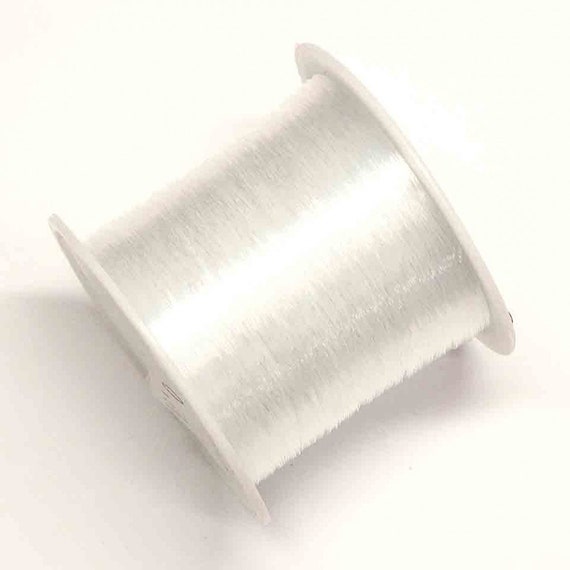 Clear Monofilament Thread for Beading Jewelry and Fishing 0.20mm 0.25mm 0.30mm 0.35 0.40mm Non-Stretch Strong  100m/80m/50m/40m/35m