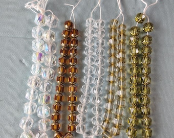 Czech Cathedral bead Faceted Barrel crystal glass beads 8mm 10mm jewelry making design bead faceted Czech bead multicolor