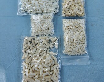 Gemstone Coral Branches Chips genuine natural gemstone beads jewelry making beading supplies 15.5-16" strand white  coral gemstone bead