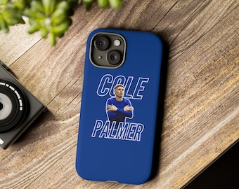 Cole Palmer, Phone Cases, Chelsea Football Club, Football, Soccer, Tough Phone Cases, iPhone 14, iPhone 13, iPhone 12, Gift, Premier league