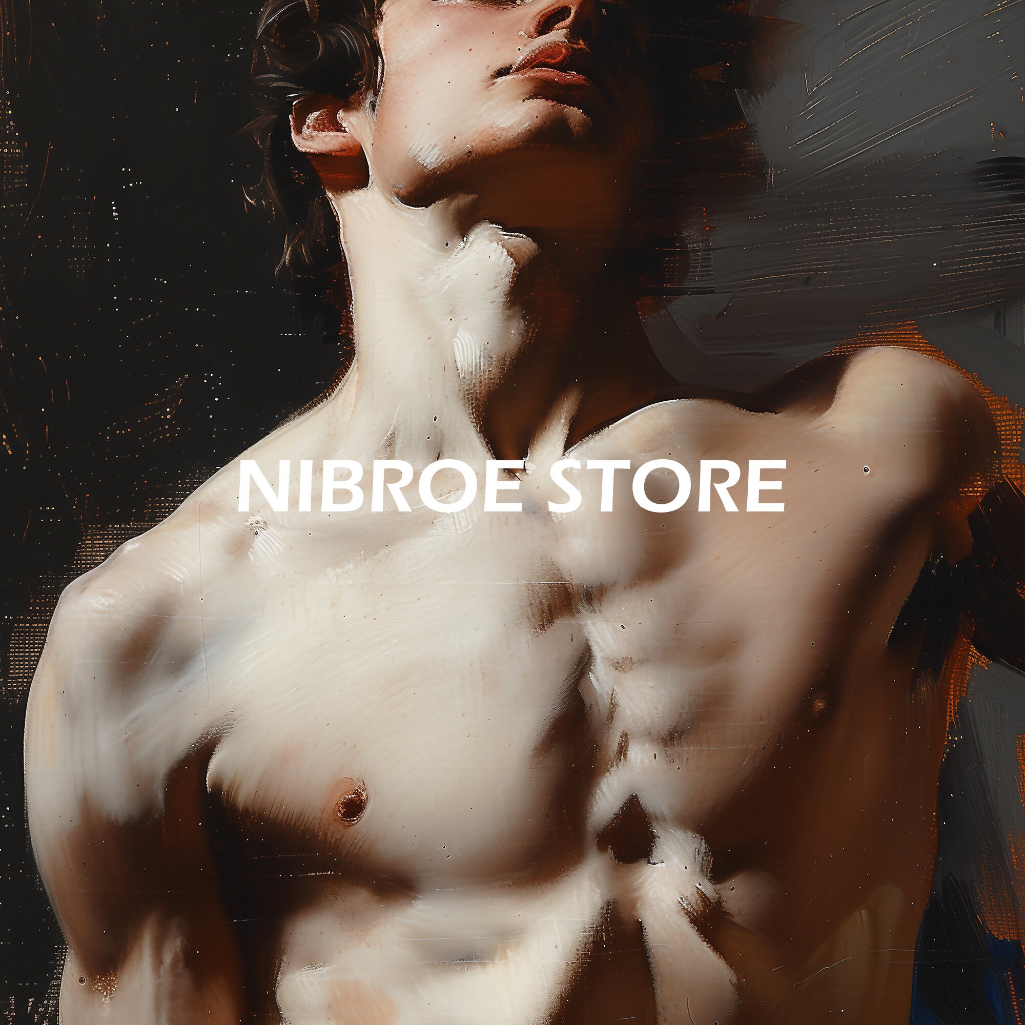 Artistic Nude, Male Nude Art, Sex Art, Original Digitalart Download