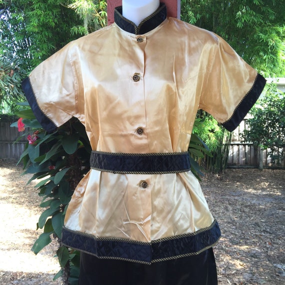 1940's Vintage Lounge Pajama Set by Miss Fashion