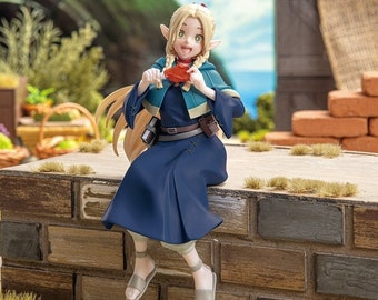 Delicious in Dungeon Cute Marcille Sitting Figure