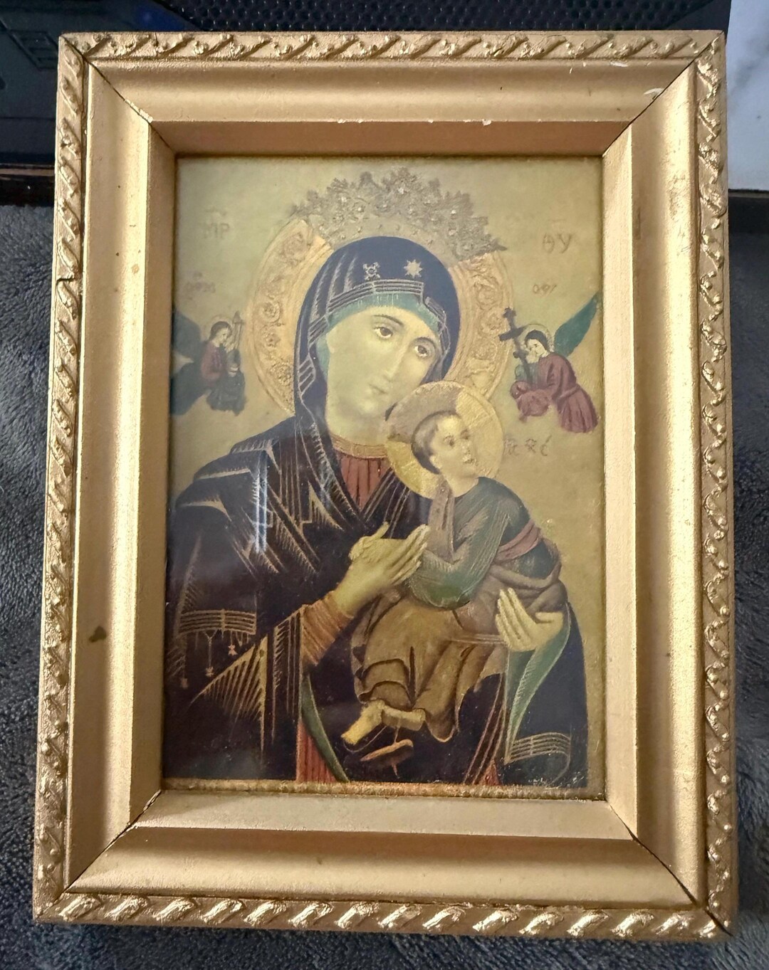 Catholic Our Lady of Perpetual Help Original Framed From Poland - Etsy