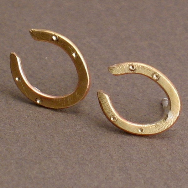 Horseshoe Earrings Etsy