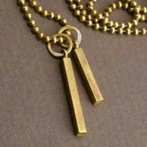 Extra Chains and Extenders for Brass Ball Chain Necklaces -- For Upgrades or Extra Ball Chains - CHAIN ONLY