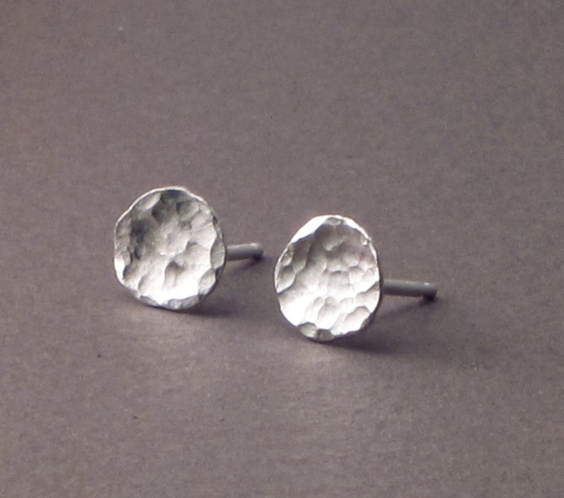 tiny moon earrings