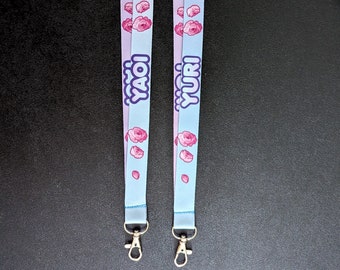 Yaoi / Yuri Kawaii Rose Gradient Lanyard
