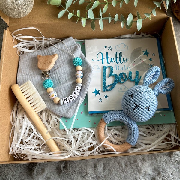 Coffret cadeau Naissance Garçon