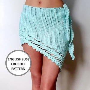 Wrap Around Sarong or Shawl Crochet Pattern PDF
