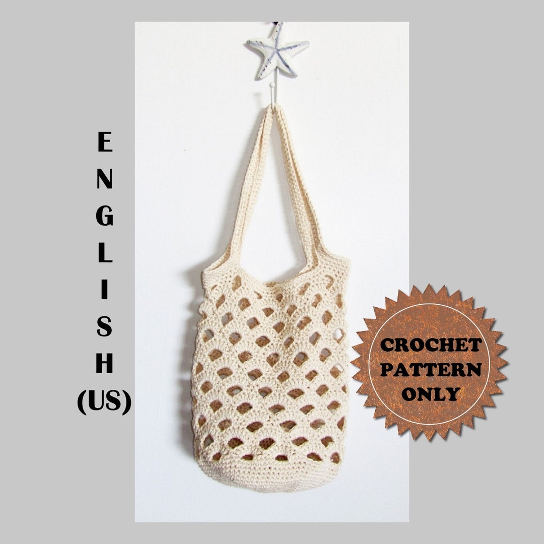 Boho Market Bag Crochet Pattern PDF - Etsy