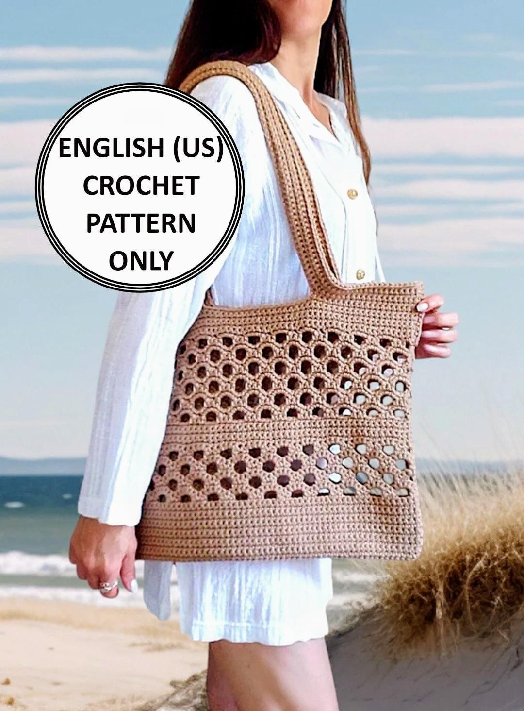 Starfish Bay Beach Tote Crochet Pattern PDF Easy Beginner - Etsy