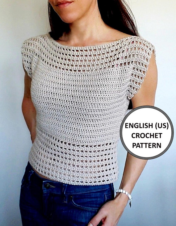 Timeless Mesh Top Crochet Pattern PDF Easy Beginner Cap