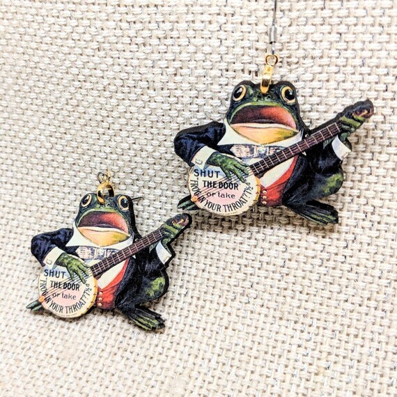 Banjo earrings clearance