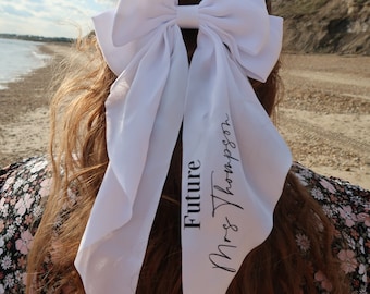 Personalised Large Bridal Bow