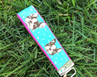 Franse Bulldog sleutelhanger