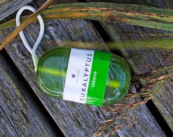 Eucalyptus Natural Soap Bar, Finland Sauna Bath Soap, Eco Gift
