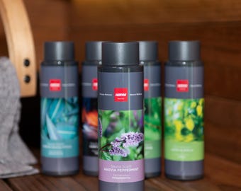 Sauna Scent for Relaxing Smells in the Sauna, Birch, Eucalyptus, Lavender or Pine. Spa scent for relax detox | Spa scent for sauna | 400ml