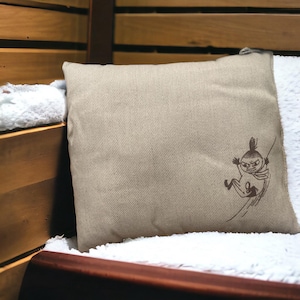 Almohada de sauna para sauna, almohada de relajación cómoda de lino para experiencia de spa, cojín de spa suave y adaptable, regalo para sauna, accesorios de sauna.