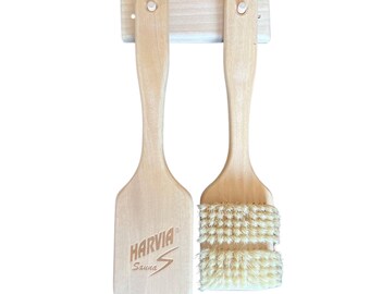 Set de cepillos corporales de madera – Exfoliante de cerdas naturales, ideal para un regalo de spa