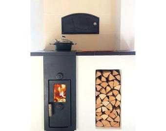 Ankarsrum Ornament 30 Cast Iron Wood Stove – Scandinavian Design