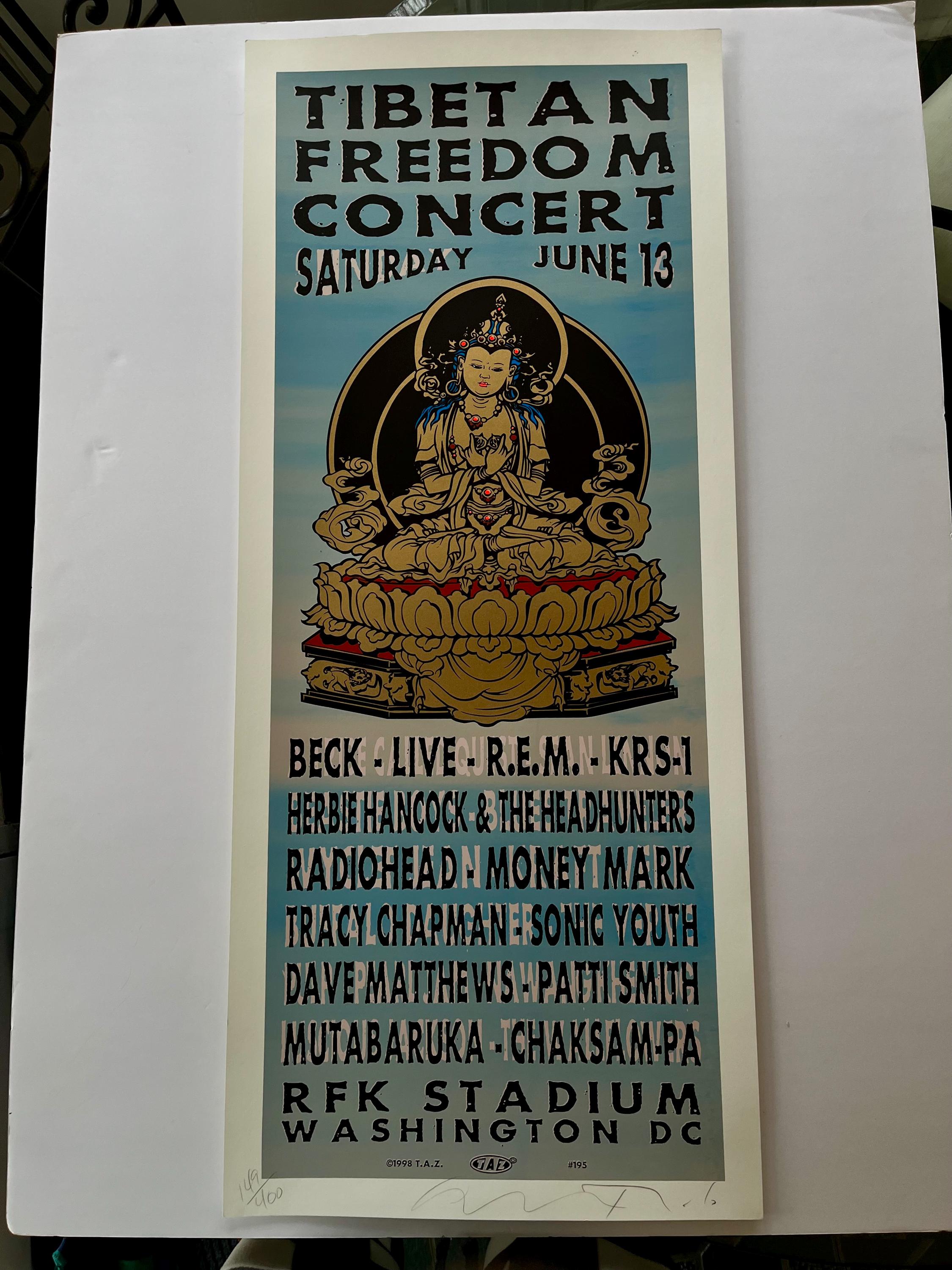 Taz Tibetan Freedom Concert Washington D.C. June 13 1998 Concert