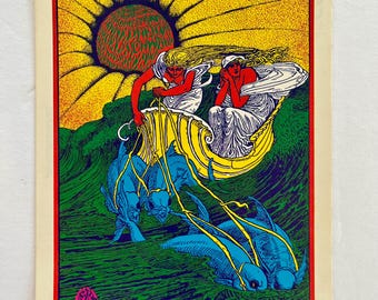 Canned Heat West Evans CO 1967 Robert Fried Original Postcard