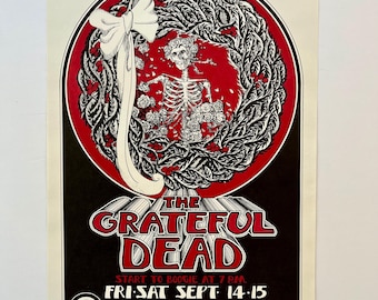 Grateful Dead 1974 Concert Poster: A Day on the Green, Randy Tuten