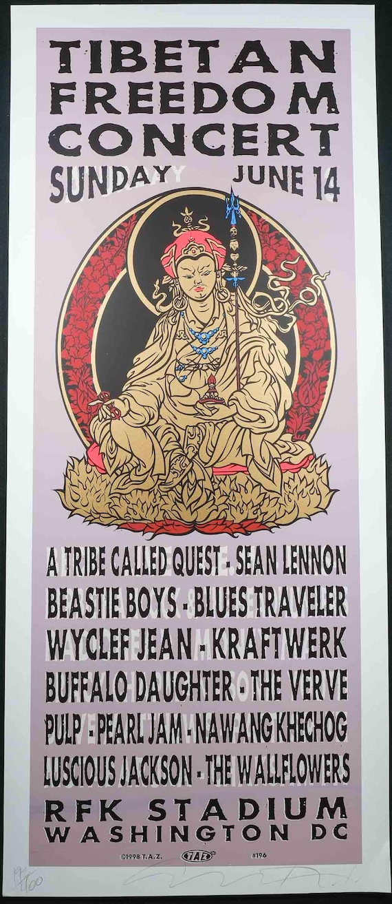 Taz Tibetan Freedom Concert Washington D.C. 1998 Concert