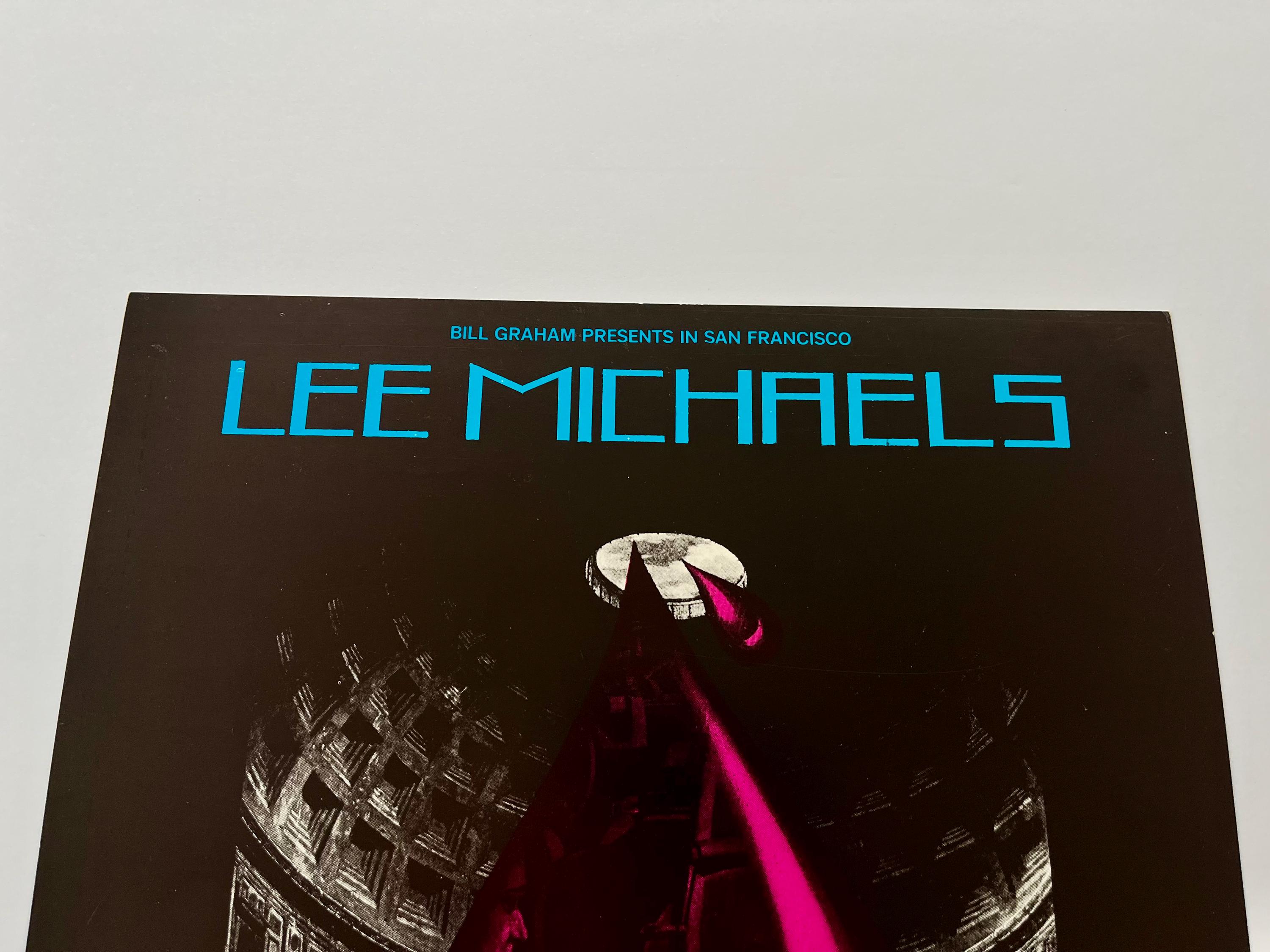 Lee Michaels Small Faces Fillmore West 1970 BG-232 David Singer