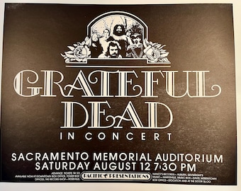 Grateful Dead Paramount Theatre Portland OU 1972 Randy Tuten