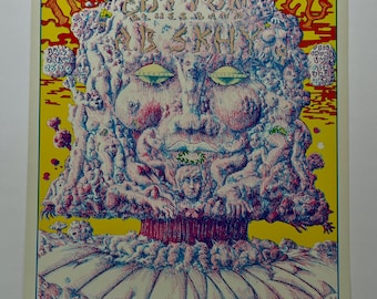 James Cotton Blues Band Fillmore West 1969 BG-157 Lee Conklin Original Konzertplakat