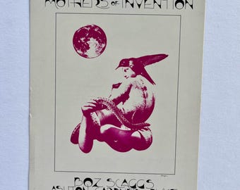 Frank Zappa y las Madres de la Invención Fillmore Auditorium 1970 David Singer BG-255 Postal