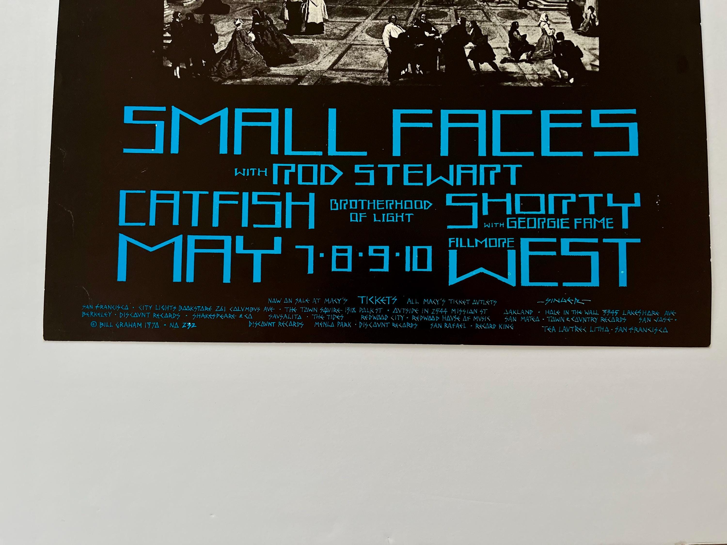 Lee Michaels Small Faces Fillmore West 1970 BG-232 David Singer