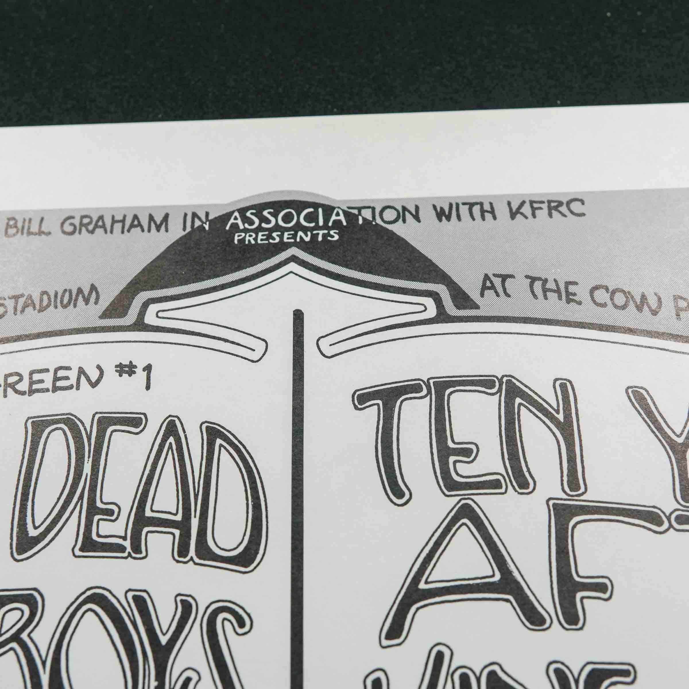 Randy Tuten Grateful Dead and Beach Boys 1974 Concert Poster - Etsy