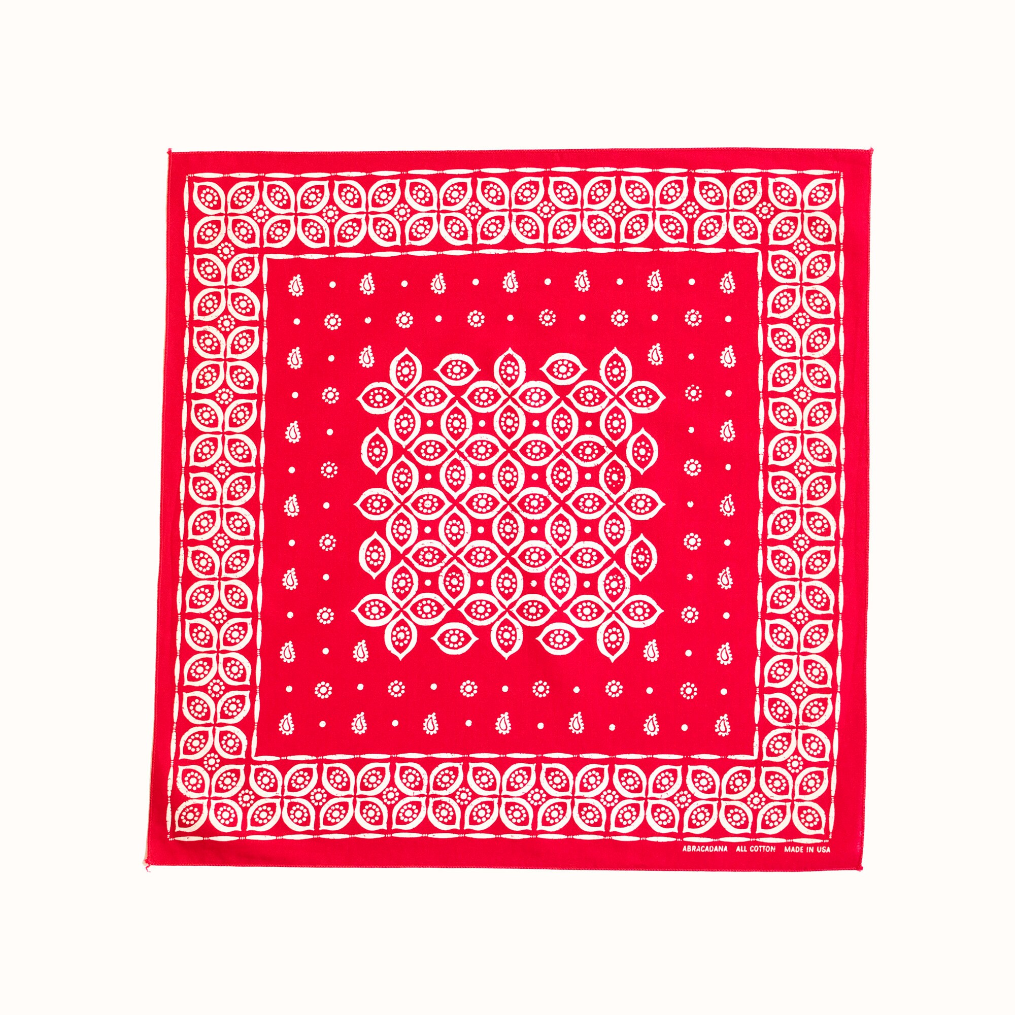 MDSTYLE Bandana 100% cotone per uomo e donna, 55,9 x 55,9 cm, motivo paisely, Arancione, 56 X 56 cm